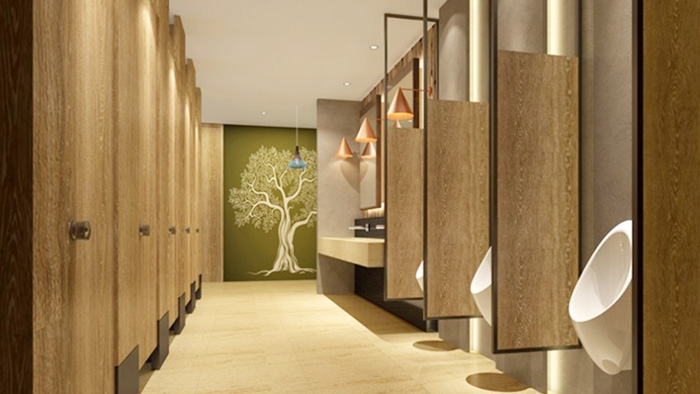 金屬蜂窩板廠家鋁紳仕科普：金屬蜂窩板衛(wèi)生間隔斷的制作方法